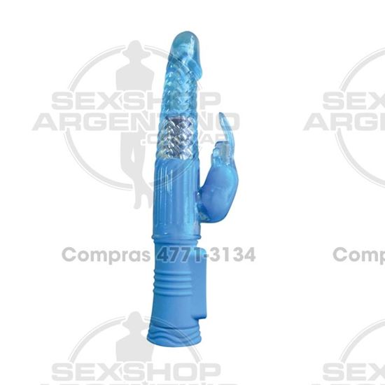 Vibrador Rotativo 4PLAY con conejo estimulador de clítoris